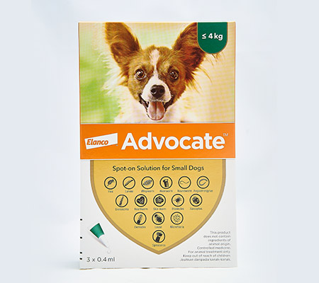 advocate dogs less4kg