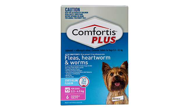 Comfortis flea medication for dogs best sale