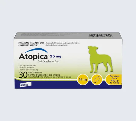 Atopica For Dogs 3 Atopica 25mg new cover
